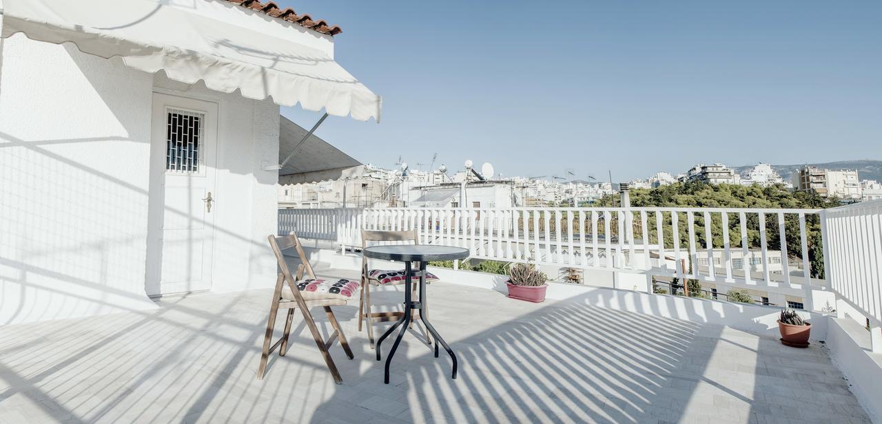Top Floor Studio With Endless View Apartment Athens Ngoại thất bức ảnh